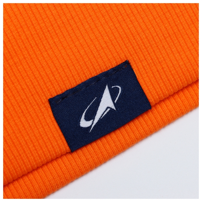 Свитшот РОСКОСМОС х ONLYTOP, р. S, цвет оранжевый