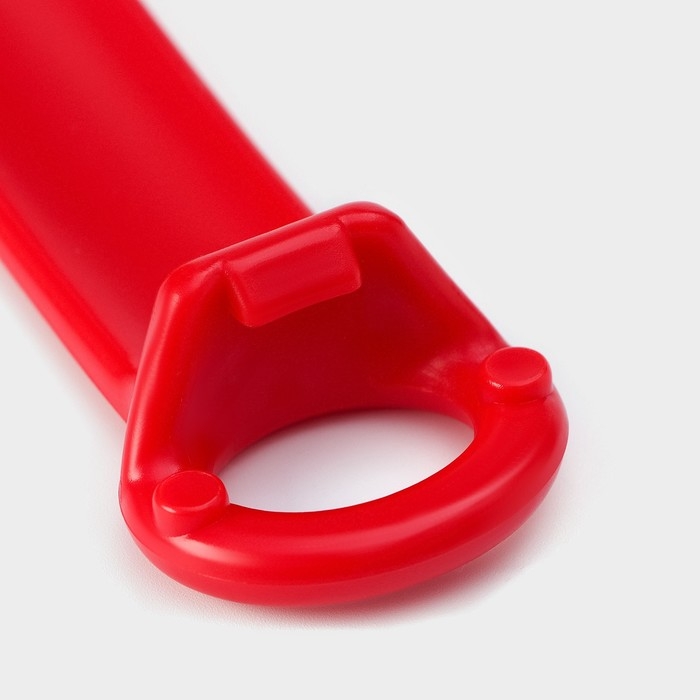 Открывашка Доляна &laquo;Садовод&raquo; для винтовых крышек, 14 см, цвет красный