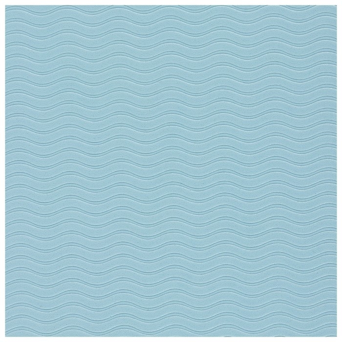 Коврик для йоги Sangh &laquo;Луна&raquo;, 183х61х0,6 см, цвет пастельный голубой