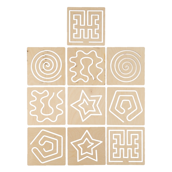 Развивающий набор «Нейротренажёр. Лабиринты», 25 комбинаций Развивающий набор «Нейротренажёр. Лабиринты», 25 комбинаций