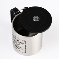 Термокружка, 180 мл, Туризм "Напиток мужика", сохраняет тепло 2 ч, компас, хром Термокружка, 180 мл, Туризм "Напиток мужика", сохраняет тепло 2 ч, компас, хром