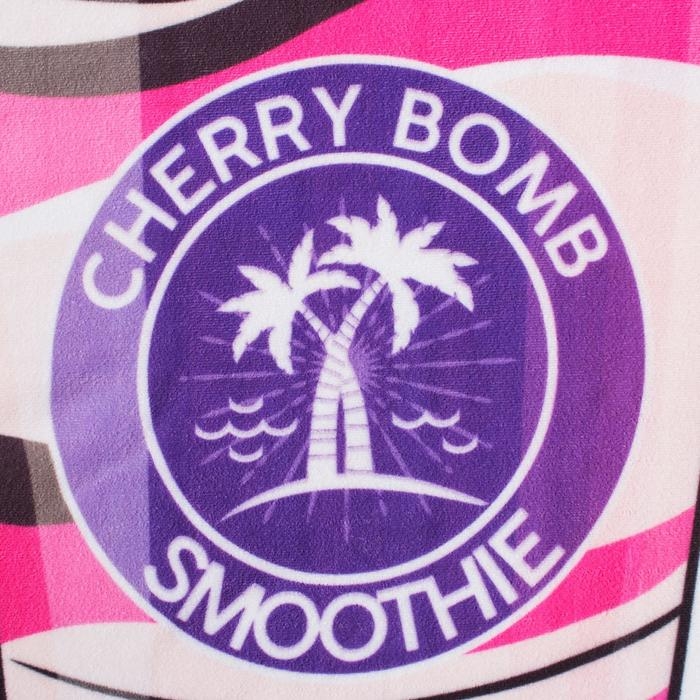 Полотенце пляжное &laquo;Фрапучино&raquo;, 80 &times; 150 см, 100 % п/э