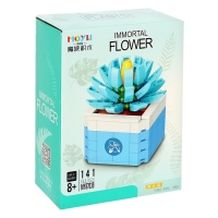 Конструктор Цветы &laquo;Голубая звезда&raquo;, 141 деталь