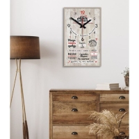 Часы-картина настенные, интерьерные "Правила нашего дома", плавный ход, 1АА, 57 х 35 х 4 см Часы-картина настенные, интерьерные "Правила нашего дома", плавный ход, 1АА, 57 х 35 х 4 см