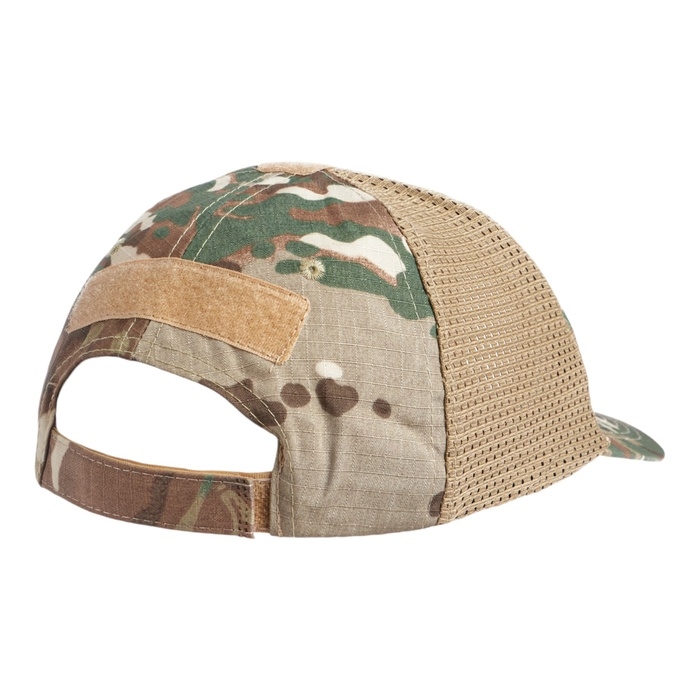 Кепка тактическая "Storm tactic" с липучкой, сеткой, мультикам