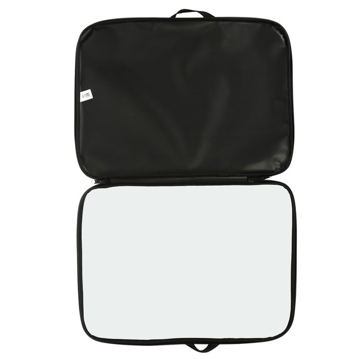 Папка для чертежей и рисунков А3, 470 х 350 х 20 мм, с ручками, текстильная, Calligrata Папка для чертежей и рисунков А3, 470 х 350 х 20 мм, с ручками, текстильная, Calligrata "Ракета"