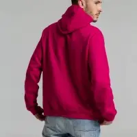 Толстовка с капюшоном Snake II ярко-розовая (фуксия), размер M