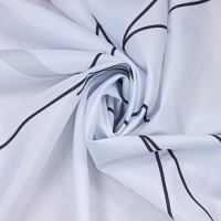 Штора для ванны Доляна &laquo;Беж&raquo; с люверсами, 180&times;180 см