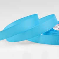 Лента репсовая, 15 мм, 23 &plusmn; 1 м, цвет голубой №20