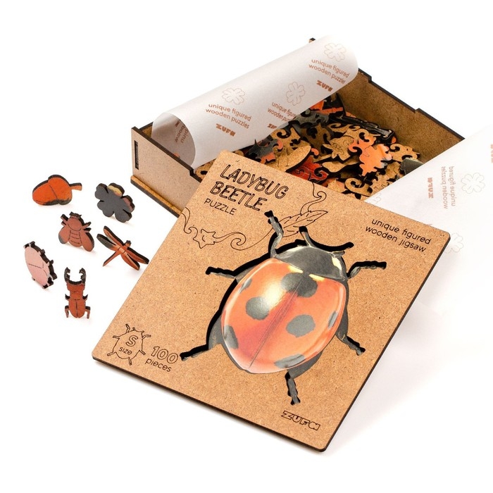 Пазл фигурный &laquo;Божья Коровка&raquo; S