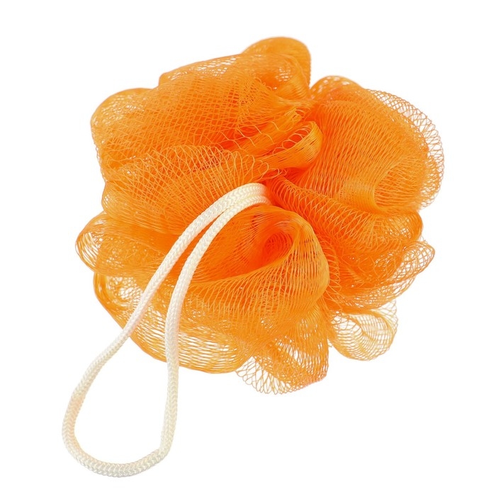 Мочалка детская для купания с петелькой &laquo;Львенок&raquo;