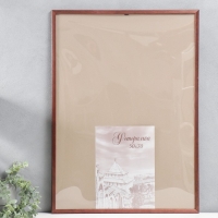 Фоторамка сосна с14 01/6 венге 50х70 см (пластиковый экран) Фоторамка сосна с14 01/6 венге 50х70 см (пластиковый экран)