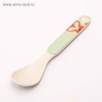 Ложка для кормления, бамбук, цвет МИКС Ложка для кормления, бамбук, цвет МИКС