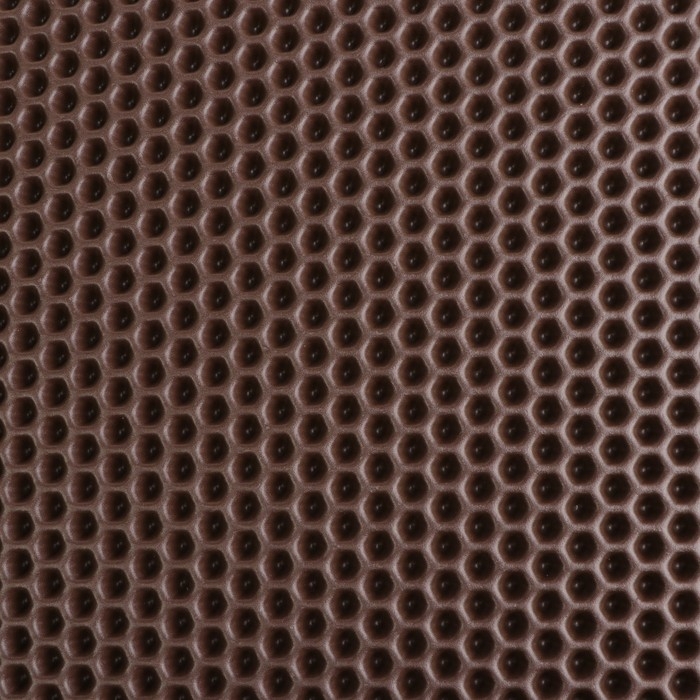 Коврик eva универсальный Grand Caratt, Соты 67 х 82 см, коричневый