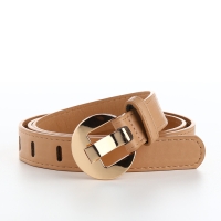 Ремень женский, ширина 2,5 см, пряжка металл, цвет бежевый Ремень женский, ширина 2,5 см, пряжка металл, цвет бежевый
