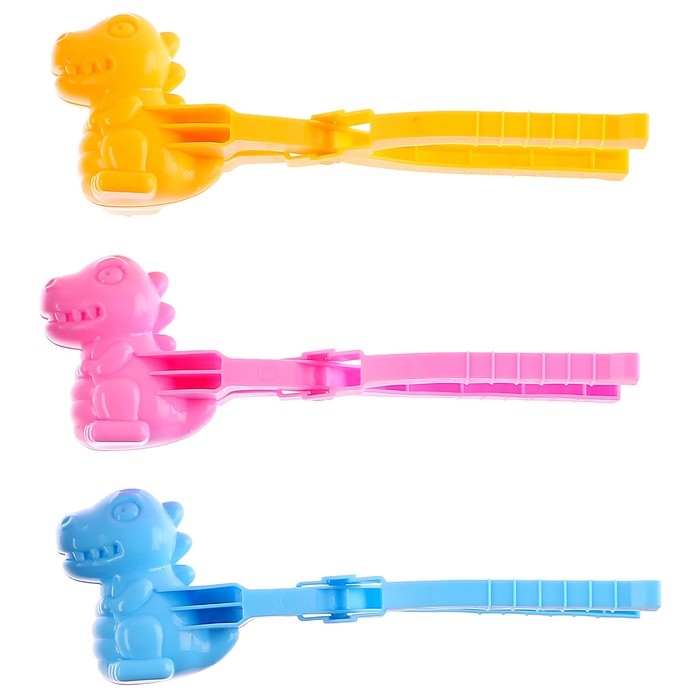 Снежколеп «Динозаврик», цвета МИКС Снежколеп «Динозаврик», цвета МИКС