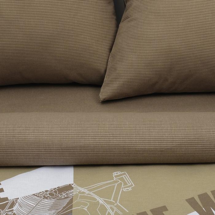 Постельное бельё Этель 2 сп &laquo;Механика&raquo; 175х215 см, 200х220 см, 70х70 см -2 шт,100% хлопок, бязь 125 г/м2