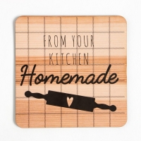 Набор кухонный "Homemade" прихватка, подставка под горячее Набор кухонный "Homemade" прихватка, подставка под горячее