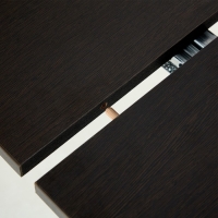 Стол раскладной квадратный, 800х800/1200х755, Дуб венге