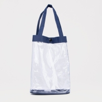 Косметичка на кнопке, цвет синий Косметичка на кнопке, цвет синий