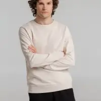 Свитшот унисекс BNC Inspire (Organic), молочно-белый, размер XXL