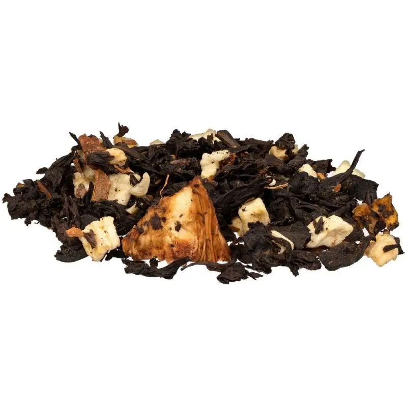 Чай &laquo;Сокочай&raquo;, мини, черный с соком ананаса, с кусочками ананаса, яблока и мятой