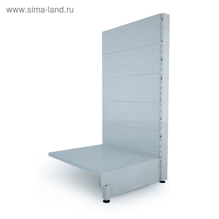 Панель для стеллажа, 35&times;125 см, цвет белый