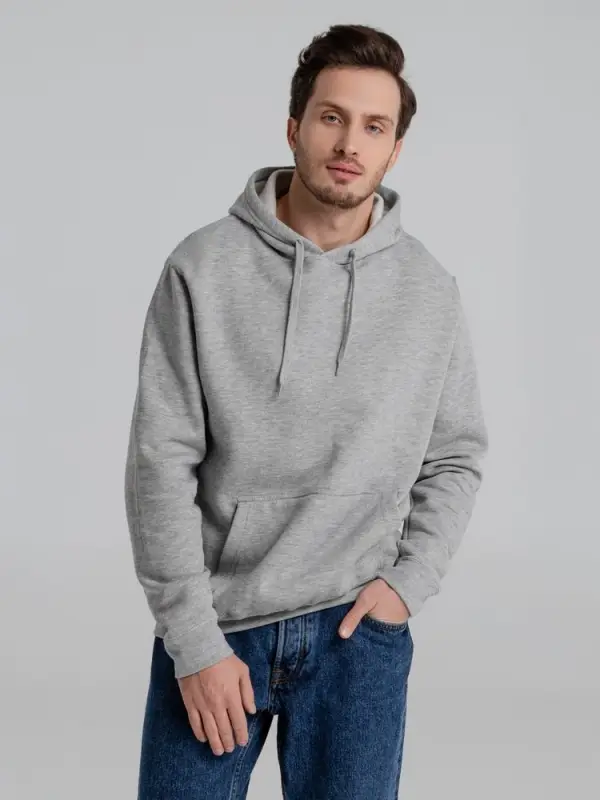 Толстовка с капюшоном Slam 320, серый меланж, размер XS Толстовка с капюшоном Slam 320, серый меланж, размер XS