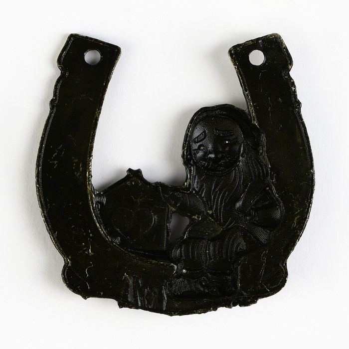 Подкова домовой «Мир вашему дому», 7 х 7 см. Подкова домовой «Мир вашему дому», 7 х 7 см.