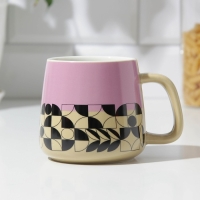 Кружка керамическая &laquo;Каждый новый день&raquo;, 350 мл, цвет бежевый