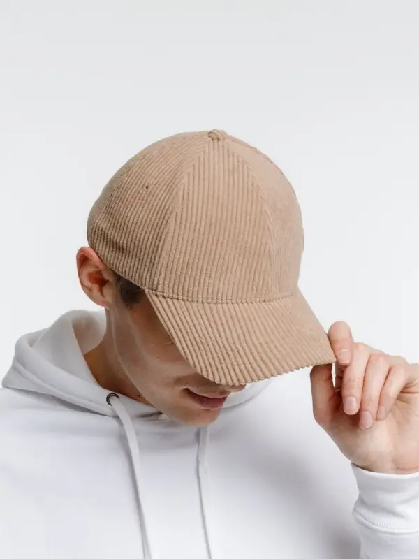 Бейсболка Soft Core, бежевая Бейсболка Soft Core, бежевая