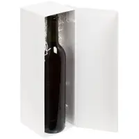 Коробка под бутылку Color Jacket, белая Коробка под бутылку Color Jacket, белая