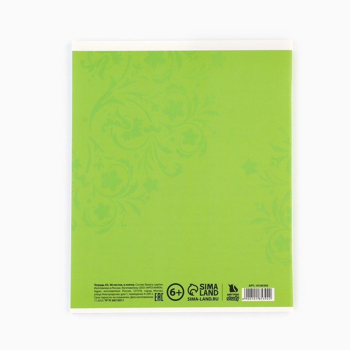 Предметная тетрадь А5, 48 л на скрепке &laquo;Яркий. История&raquo;  ТВИН лак, уф лак, конгрев