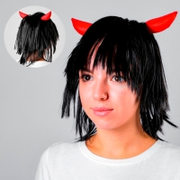 Карнавальный парик &laquo;Жгучая чертовка&raquo;, 110 г