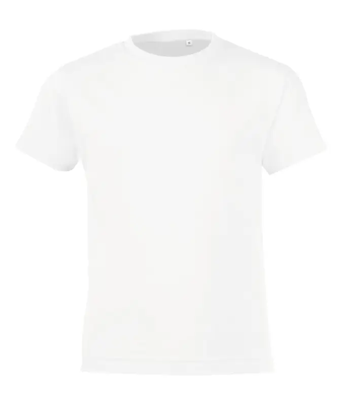 Футболка детская Regent Fit Kids, белая, на рост 96-104 см (4 года)