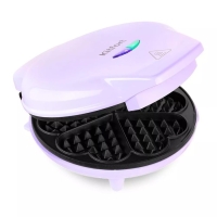 Вафельница электрическая Kitfort КТ-1688, 950 Вт, бельгийские, фиолетовая Вафельница электрическая Kitfort КТ-1688, 950 Вт, бельгийские, фиолетовая
