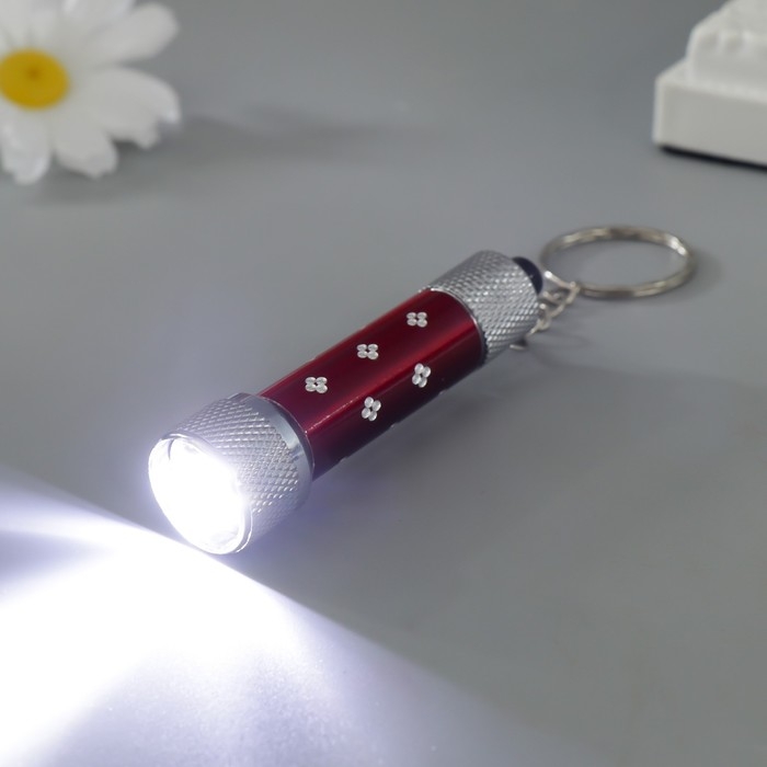 Фонарик свет на кольце под металл 3 лампы МИКС Фонарик свет на кольце под металл 3 лампы МИКС