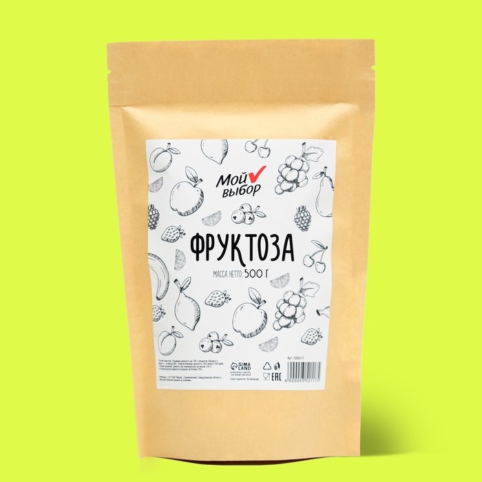 Фруктоза Фруктоза "Мой выбор", 1000 гр.
