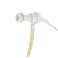 Клапан заливной для смывного бачка "РБМ", боковой, поплавковый Клапан заливной для смывного бачка "РБМ", боковой, поплавковый