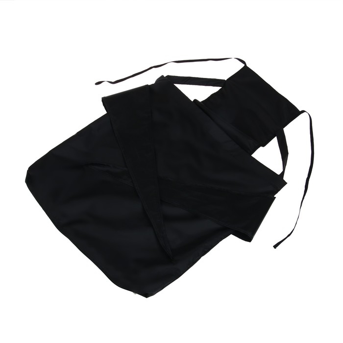 Фартук для сбора урожая, один карман на молнии, чёрный, &laquo;Кенгуру&raquo;, Greengo