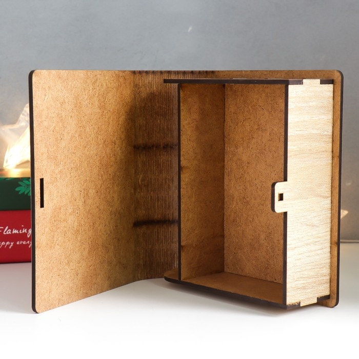 Копилка-книга Копилка-книга "Богатство" 14х12х5 см