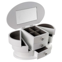 Шкатулка для украшений &laquo;Веер с раздвижными ящиками&raquo;, дерево, 26.3&times;14.2&times;13 см