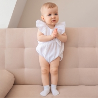 Боди детское MINAKU, цвет белый, рост 74-80