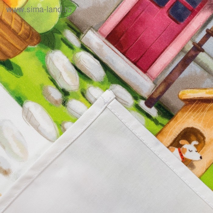 Полотенце "Этель" Любимый дом 40х73 см, 100% хлопок, саржа 190 гр/м2