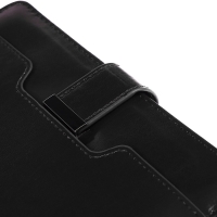 Ежедневник недатированный, A5, 136 листов, кожзам, deVENTE. Prestige,твердая обложка с поролоном, карман, перфорация, ляссе, блок 70%, черный Ежедневник недатированный, A5, 136 листов, кожзам, deVENTE. Prestige,твердая обложка с поролоном, карман, перфорация, ляссе, блок 70%, черный