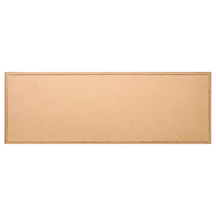 Картина "Табун лошадей" 40*120 см рамка МИКС