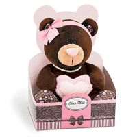 Мягкая игрушка &laquo;Медведь Milk с сердцем&raquo;, 15 см