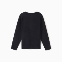 Кардиган для девочки школьный, цвет чёрный, рост 152 см