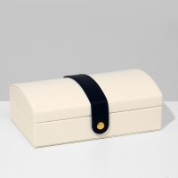 Подставка для украшений &laquo;Шкатулка&raquo; раздвижная, 17&times;9,5&times;6, цвет бежевый