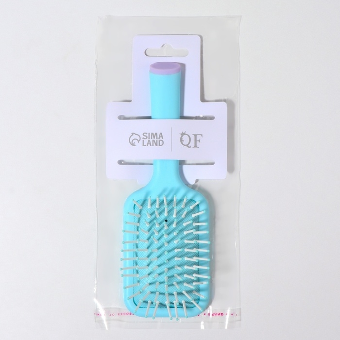 Расчёска массажная, 17,2 × 6 см, цвет МИКС Расчёска массажная, 17,2 × 6 см, цвет МИКС